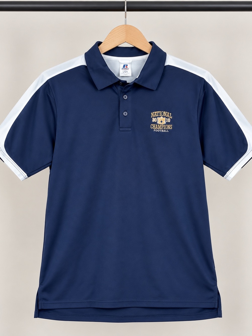 Russell Athletic Auburn 2010 National Champions Polo Men’s Large
